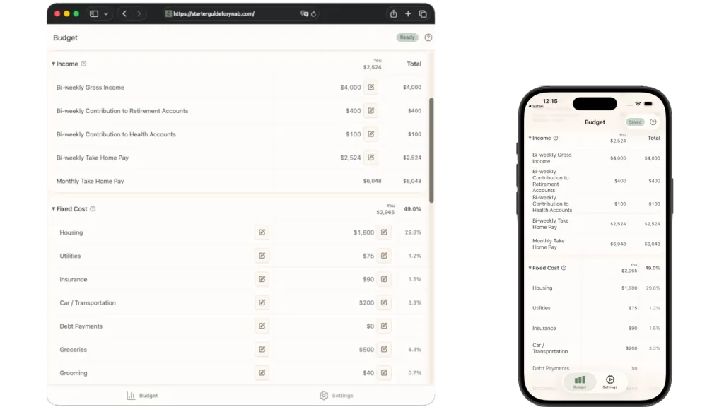 Starter Guide for YNAB Preview